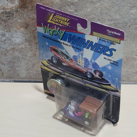 Johnny Lightning  Wacky Winners Draggin Dragon Car Die Cast Tom Daniel 1996 - Picture 7 of 10